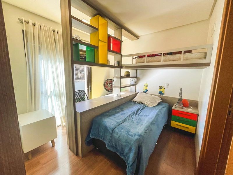 Apartamento semimobiliado com terraço em Lourdes: 7ª foto da galeria de imagens do imóvel