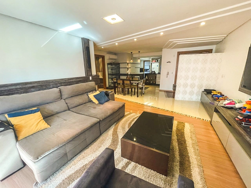 Apartamento semimobiliado com terraço em Lourdes: 1ª foto da galeria de imagens do imóvel