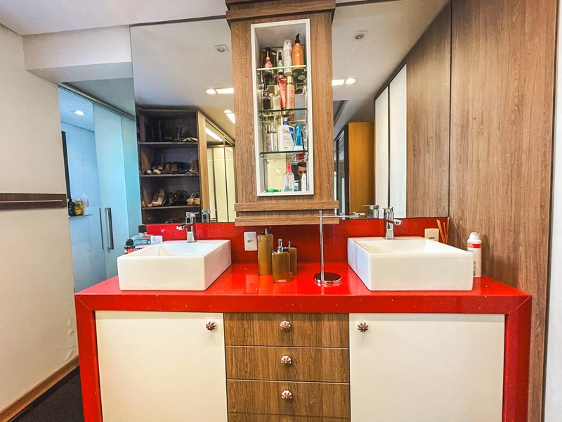 Apartamento semimobiliado com terraço em Lourdes: 11ª foto da galeria de imagens do imóvel