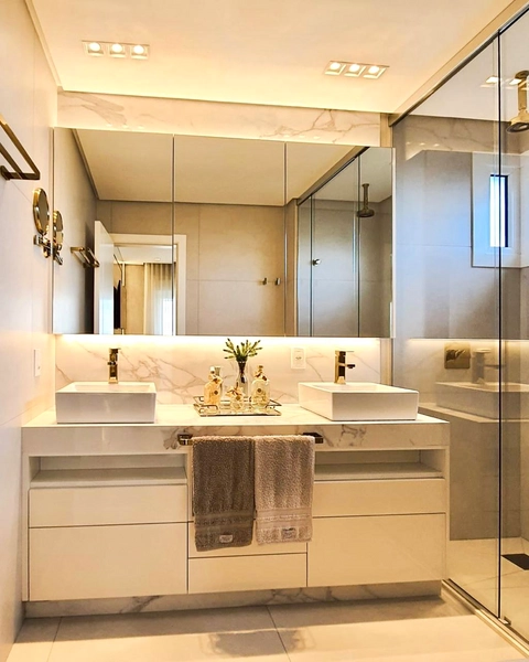Apartamento finamente mobiliado com 3 suítes no Villagio: 11ª foto da galeria de imagens do imóvel