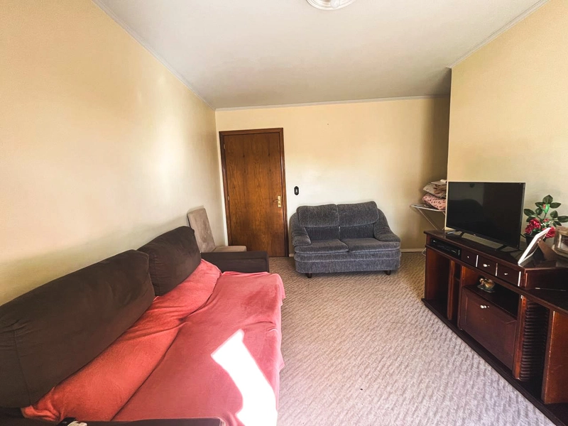 Apartamento semimobiliado com 3 dormitórios e terraço no Santa Catarina: 2ª foto da galeria de imagens do imóvel