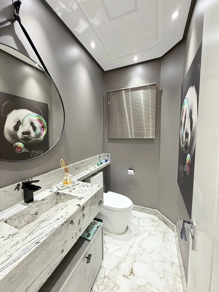 Casa com 4 dormitórios, sendo um suíte com closet: 10ª foto da galeria de imagens do imóvel