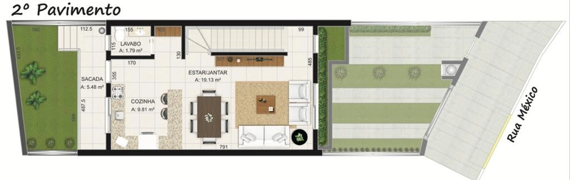 Sobrado triplex no Jardim América: 1ª foto da galeria de imagens do imóvel