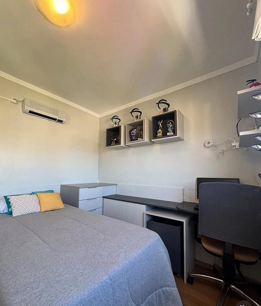 Apartamento 3 dormitórios sendo 1 suíte mobiliado: 5ª foto da galeria de imagens do imóvel