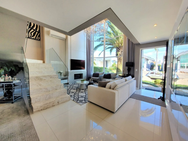 Sobrado alto padrão, beira de lago, mobiliado e decorado, no Condomínio Enseada Lagos em Xangri-lá!: 5ª foto da galeria de imagens do imóvel