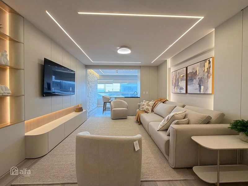 LUXO, AMPLITUDE E EXCLUSIVIDADE EM UM APARTAMENTO BEIRA-MAR: 7ª foto da galeria de imagens do imóvel