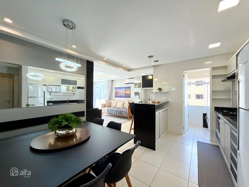 Apartamento mobiliado e decorado com terraço: 7ª foto da galeria de imagens do imóvel