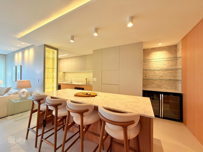 LUXO, DESIGN ASSINADO E VISTA PARA O MAR EM UM APARTAMENTO EXCLUSIVO. : 15ª foto da galeria de imagens do imóvel