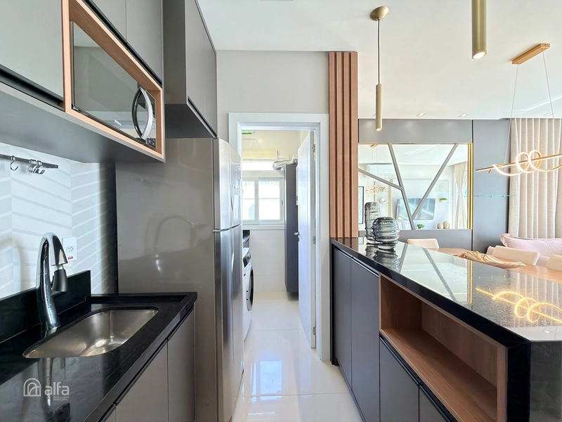 Apartamento mobiliado e decorado no bairro navegantes : 14ª foto da galeria de imagens do imóvel