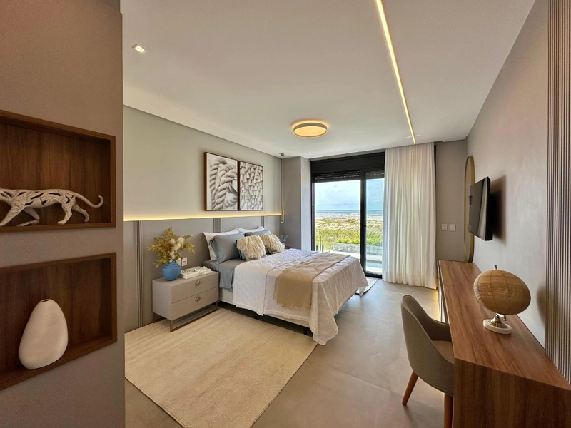 sobrado decorado a beira mar, em condominio fechado. : 15ª foto da galeria de imagens do imóvel