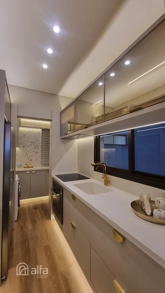 APARTAMENTO FINAMENTE MOBILIADO E DECORADO BAIRRO NAVAGENTES: 3ª foto da galeria de imagens do imóvel