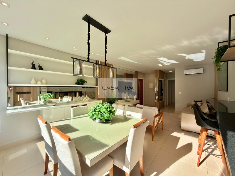 Apartamento mobiliado e decorado: 15ª foto da galeria de imagens do imóvel