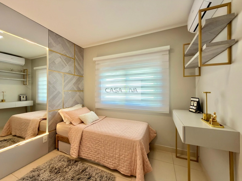 Apartamento mobiliado e decorado: 20ª foto da galeria de imagens do imóvel