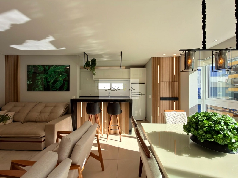 Apartamento mobiliado e decorado: 4ª foto da galeria de imagens do imóvel
