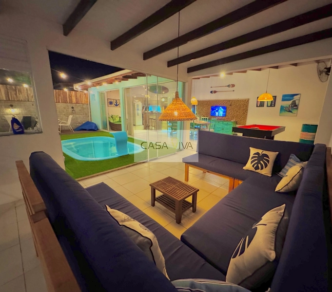 CASA DECORADA EM ESTILO PRAIA À VENDA – ZONA NOVA: 28ª foto da galeria de imagens do imóvel