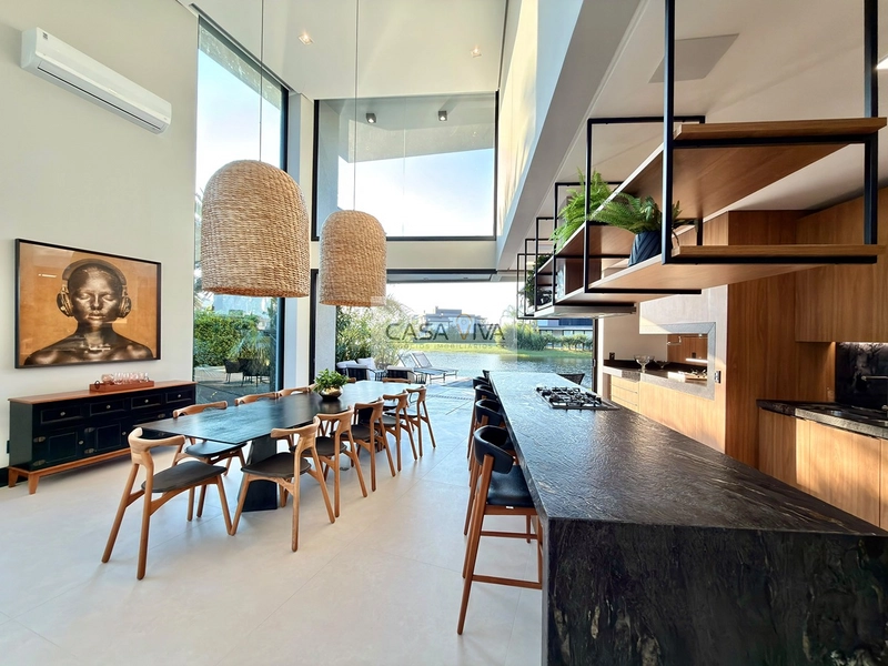 SOBRADO DE LUXO BEIRA LAGO | CONDOMÍNIO ENSEADA LAGOS DE XANGRI-LÁ: 7ª foto da galeria de imagens do imóvel