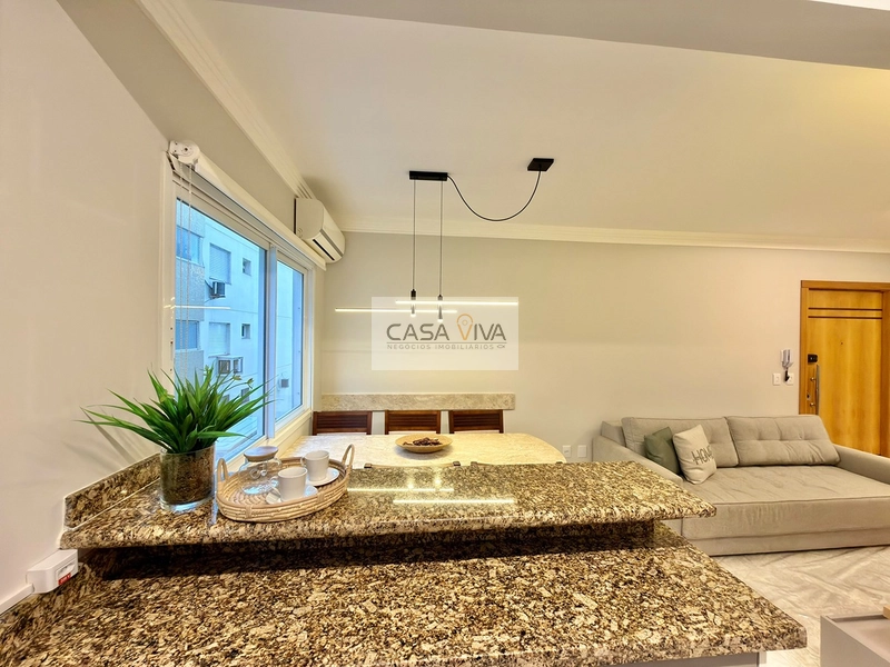 Apartamento mobiliado e decorado, a três quadras do mar.: 14ª foto da galeria de imagens do imóvel