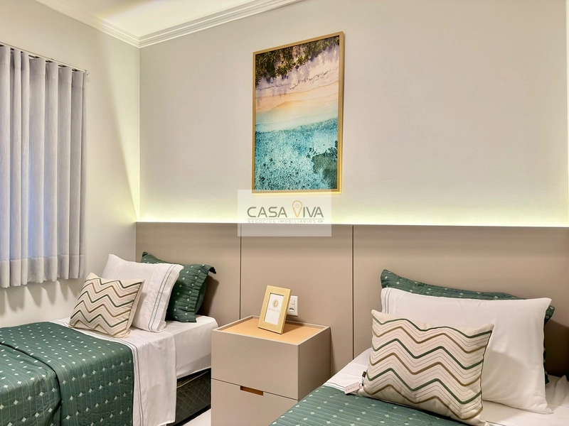 Apartamento mobiliado e decorado, a três quadras do mar.: 10ª foto da galeria de imagens do imóvel