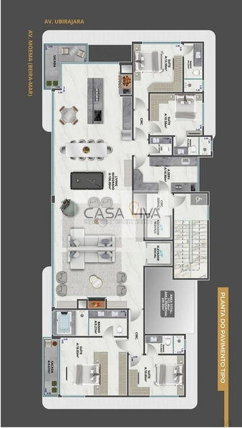 Apartamento de luxo na beira mar de Capão!: 4ª foto da galeria de imagens do imóvel