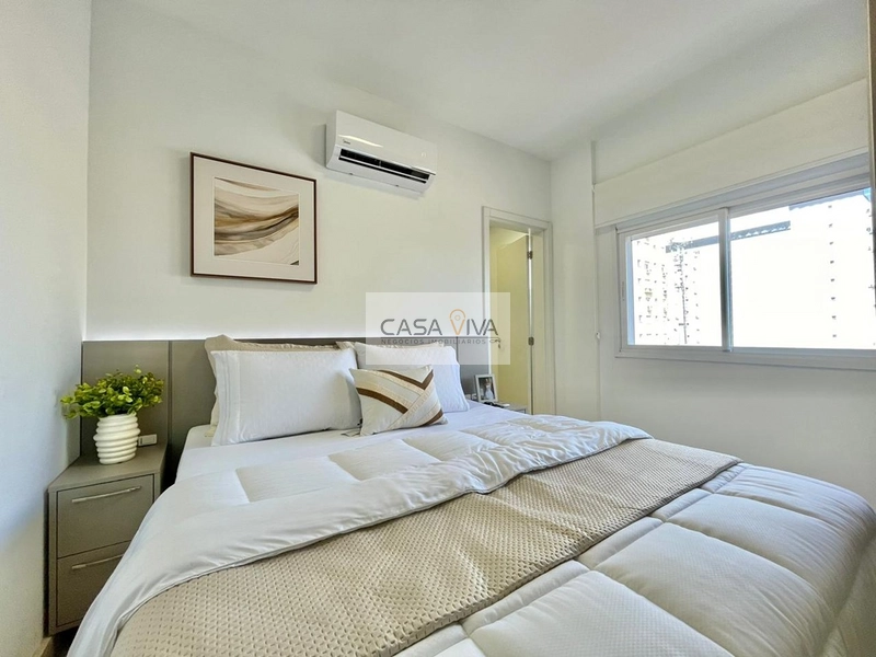 Apartamento mobiliado e decorado com excelente orientação solar.: 14ª foto da galeria de imagens do imóvel