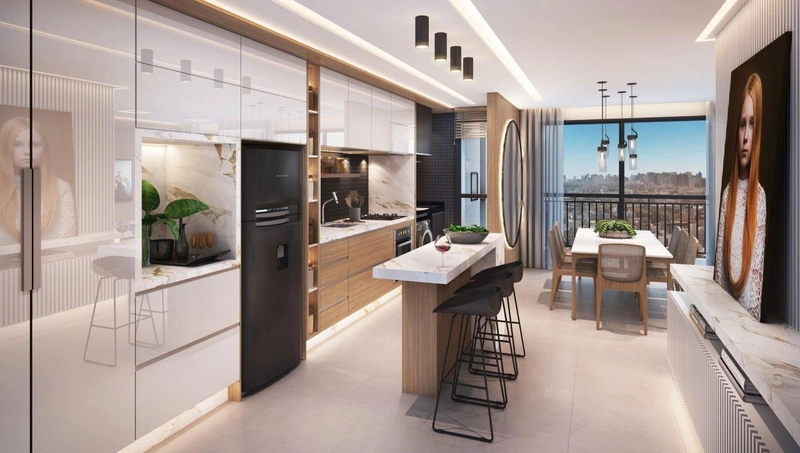 Apartamento 3 Dormitórios com Suíte e Lazer Completo – 77,85m² – Cristo Rei – Curitiba/PR: 27ª foto da galeria de imagens do imóvel