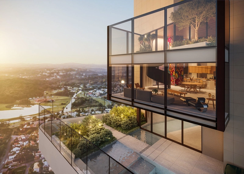 OÁS Curitiba: o edifício mais alto da cidade ao lado do Parque Barigui: 14ª foto da galeria de imagens do imóvel