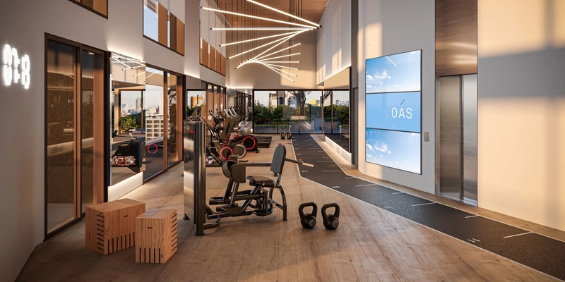 OÁS Curitiba: o edifício mais alto da cidade ao lado do Parque Barigui: 16ª foto da galeria de imagens do imóvel