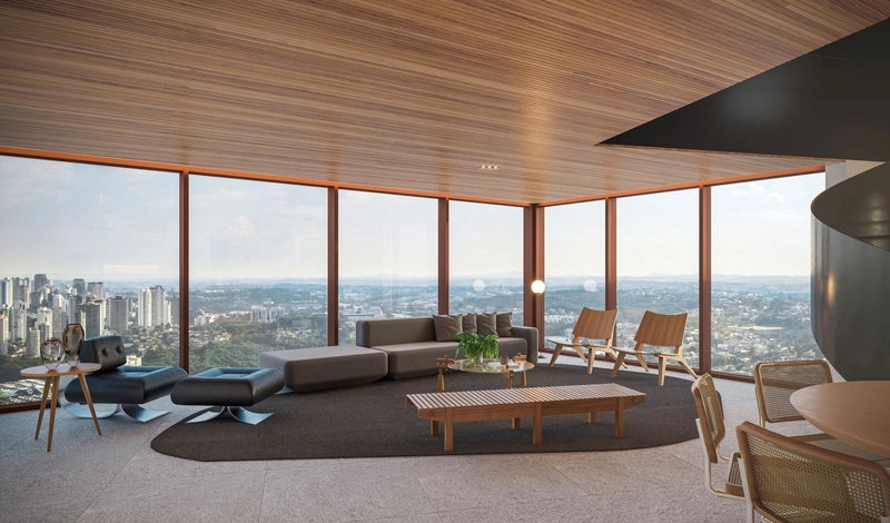 OÁS Curitiba: o edifício mais alto da cidade ao lado do Parque Barigui: 26ª foto da galeria de imagens do imóvel