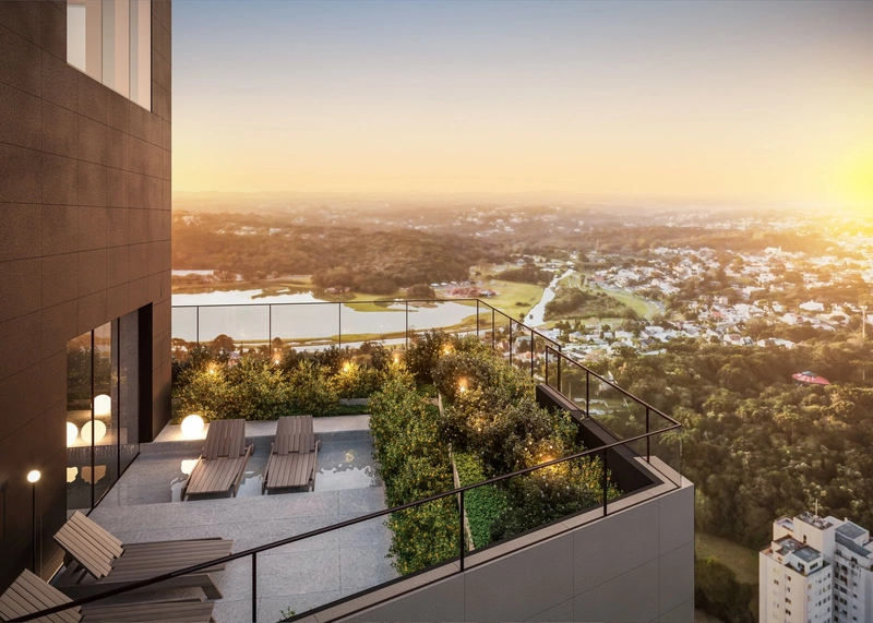 OÁS Curitiba: o edifício mais alto da cidade ao lado do Parque Barigui: 44ª foto da galeria de imagens do imóvel