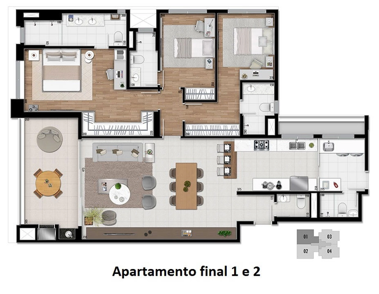 Aventus Residences | Exclusividade no Bigorrilho: 16ª foto da galeria de imagens do imóvel