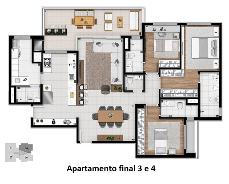 Aventus Residences | Exclusividade no Bigorrilho: 17ª foto da galeria de imagens do imóvel