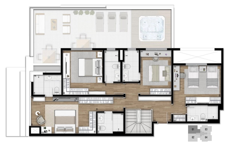 Aventus Residences | Exclusividade no Bigorrilho: 21ª foto da galeria de imagens do imóvel