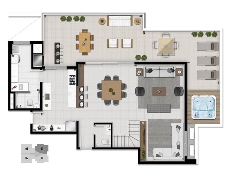 Aventus Residences | Exclusividade no Bigorrilho: 22ª foto da galeria de imagens do imóvel