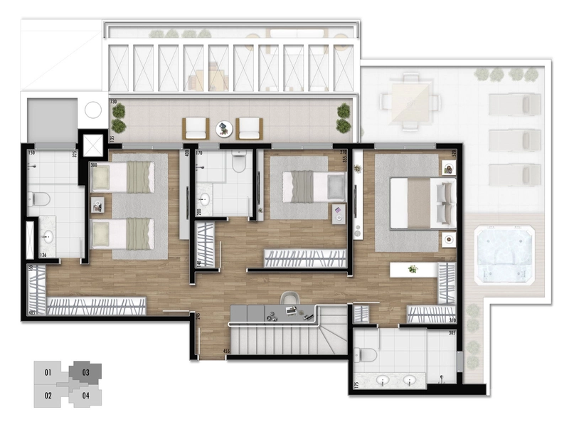 Aventus Residences | Exclusividade no Bigorrilho: 23ª foto da galeria de imagens do imóvel