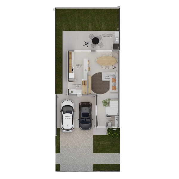 Splendore Santa Felicidade | Casas de 143 a 211 m² em Curitiba: 21ª foto da galeria de imagens do imóvel