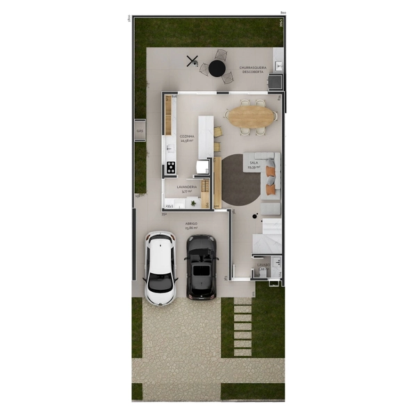 Splendore Santa Felicidade | Casas de 143 a 211 m² em Curitiba: 24ª foto da galeria de imagens do imóvel