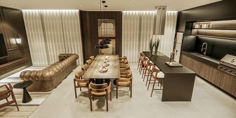 Arte Vert – Exclusividade e Sofisticação no Coração do Água Verde: 9ª foto da galeria de imagens do imóvel