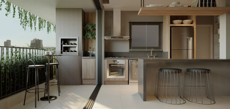 Unidade 604 – 106,43 m² privativos | 3 dormitórios | 1 suíte | 2 vagas | Centro de Curitiba: 18ª foto da galeria de imagens do imóvel