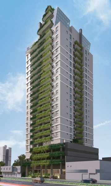 Unidade 604 – 106,43 m² privativos | 3 dormitórios | 1 suíte | 2 vagas | Centro de Curitiba: 3ª foto da galeria de imagens do imóvel