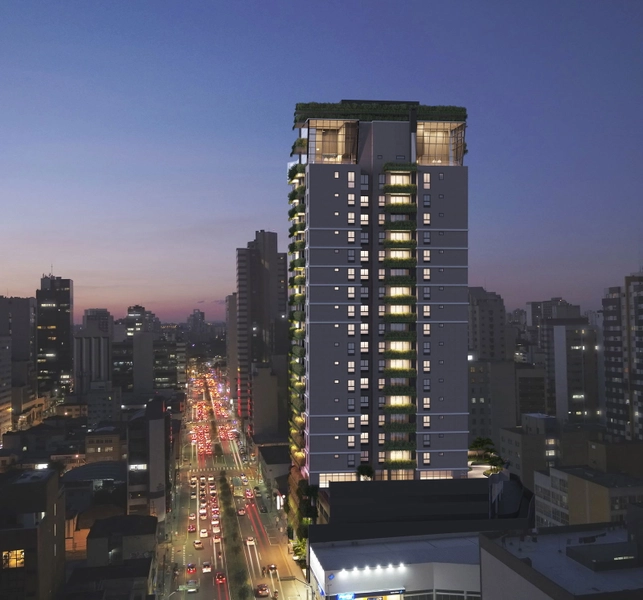 Unidade 604 – 106,43 m² privativos | 3 dormitórios | 1 suíte | 2 vagas | Centro de Curitiba: 6ª foto da galeria de imagens do imóvel
