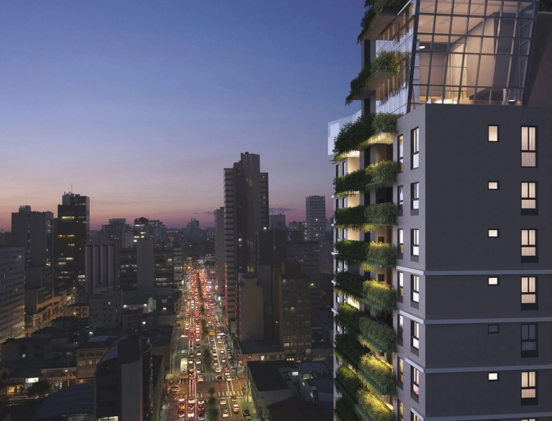 Unidade 604 – 106,43 m² privativos | 3 dormitórios | 1 suíte | 2 vagas | Centro de Curitiba: 7ª foto da galeria de imagens do imóvel