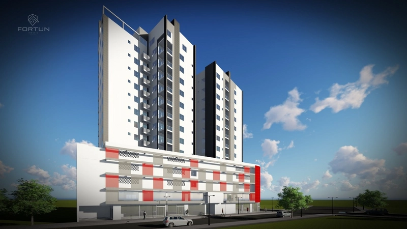 APARTAMENTO COM 1 SUÍTE E 2 QUARTOS NO CENTRO - RES. BERLATTORRE: 6ª foto da galeria de imagens do imóvel