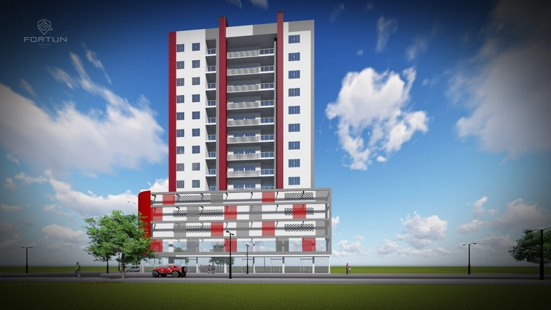APARTAMENTO COM 1 SUÍTE E 2 QUARTOS NO CENTRO - RES. BERLATTORRE: 5ª foto da galeria de imagens do imóvel