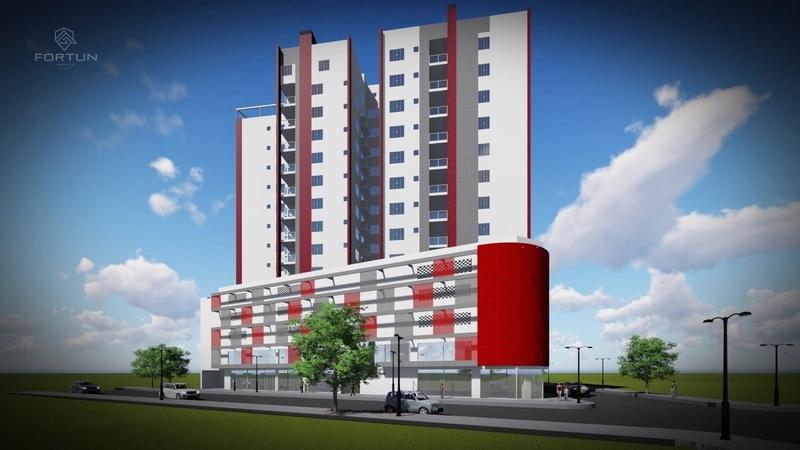APARTAMENTO COM 1 SUÍTE E 2 QUARTOS NO CENTRO - RES. BERLATTORRE: 7ª foto da galeria de imagens do imóvel