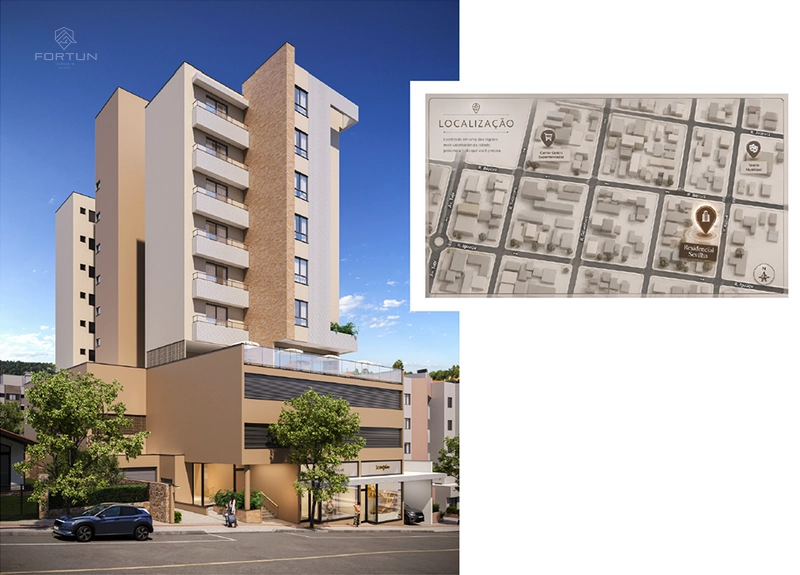 Lançamento | Residencial Sevilha: 2ª foto da galeria de imagens do imóvel