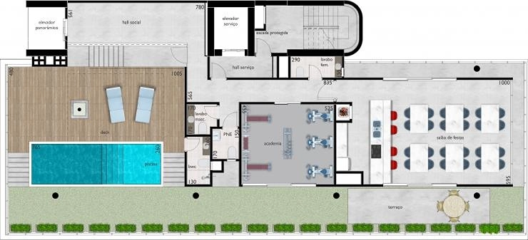 APARTAMENTO ALTO PADRÃO NO CENTRO - EDIF. VILSON AMADORI: 30ª foto da galeria de imagens do imóvel