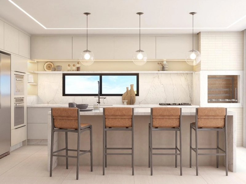 CASA COM 3 SUÍTES - CONDOMÍNIO JARDINS DE MONET : 5ª foto da galeria de imagens do imóvel