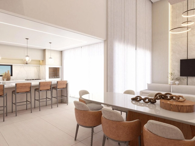 CASA COM 3 SUÍTES - CONDOMÍNIO JARDINS DE MONET : 4ª foto da galeria de imagens do imóvel