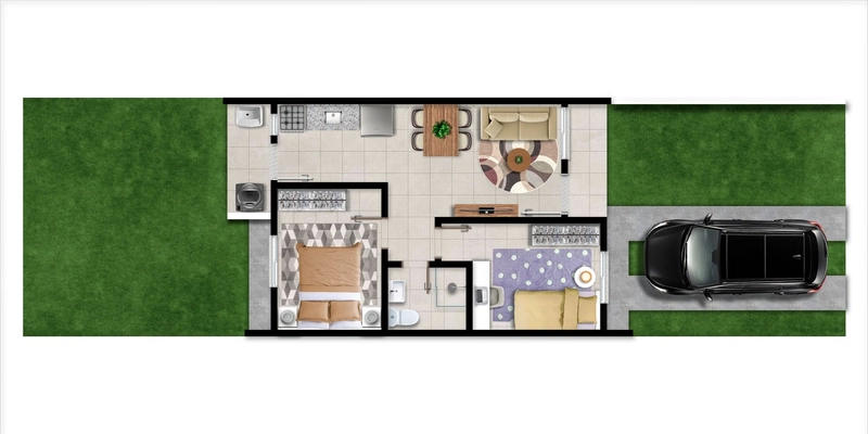 Condomínio de casa na Zona Sul de Porto Alegre: 12ª foto da galeria de imagens do imóvel