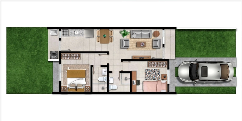 Condomínio de casa na Zona Sul de Porto Alegre: 11ª foto da galeria de imagens do imóvel